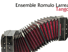 Tablet Screenshot of ensembleromulolarrea.com